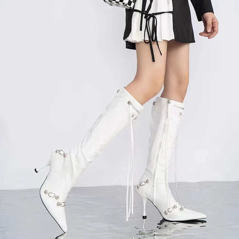 Women Sexy Boots Pointed Toe H - Women'S Fashion Knee High Boots review and price