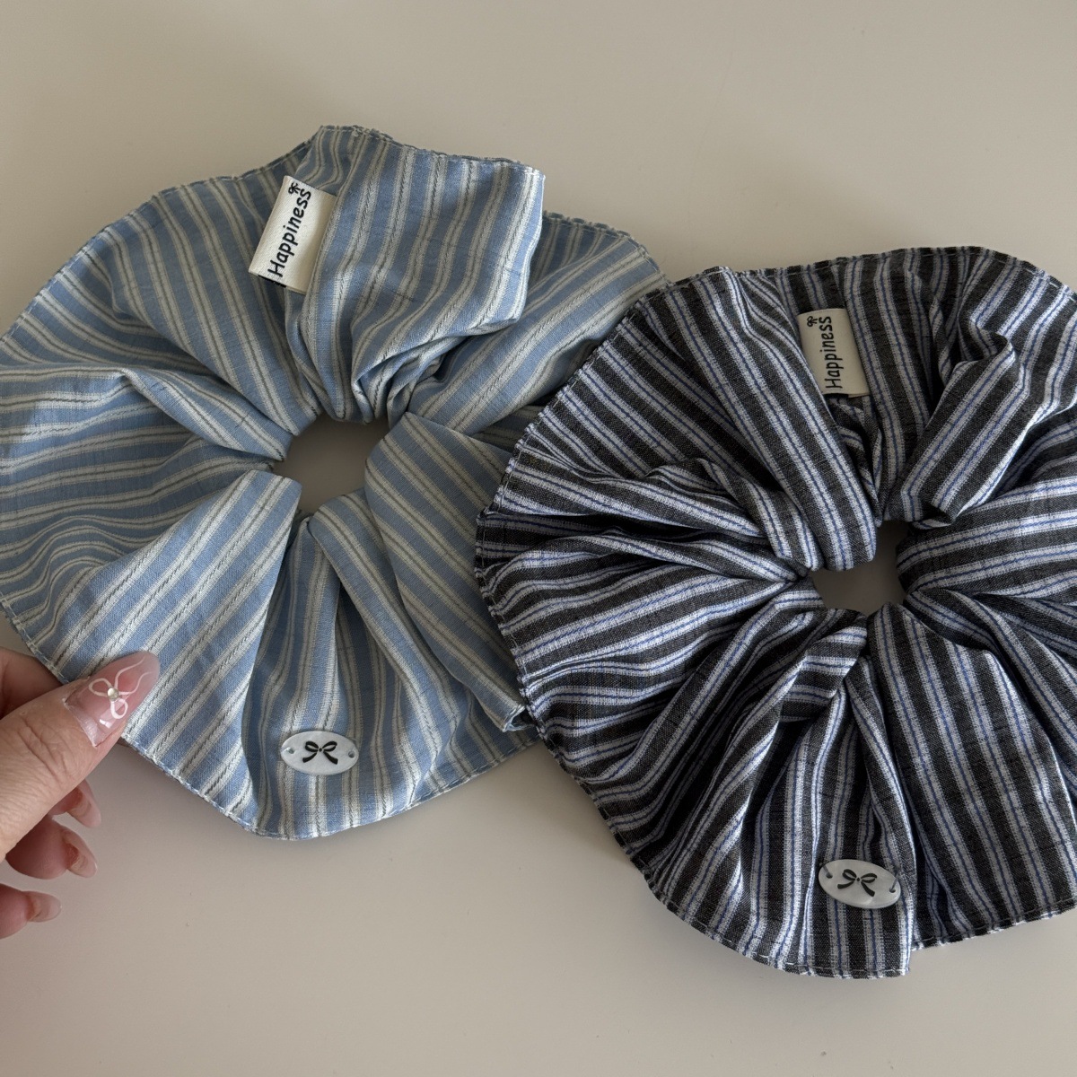 Blue Solid Color Silk Hair Ban - Women'S Fashion Korea review and price
