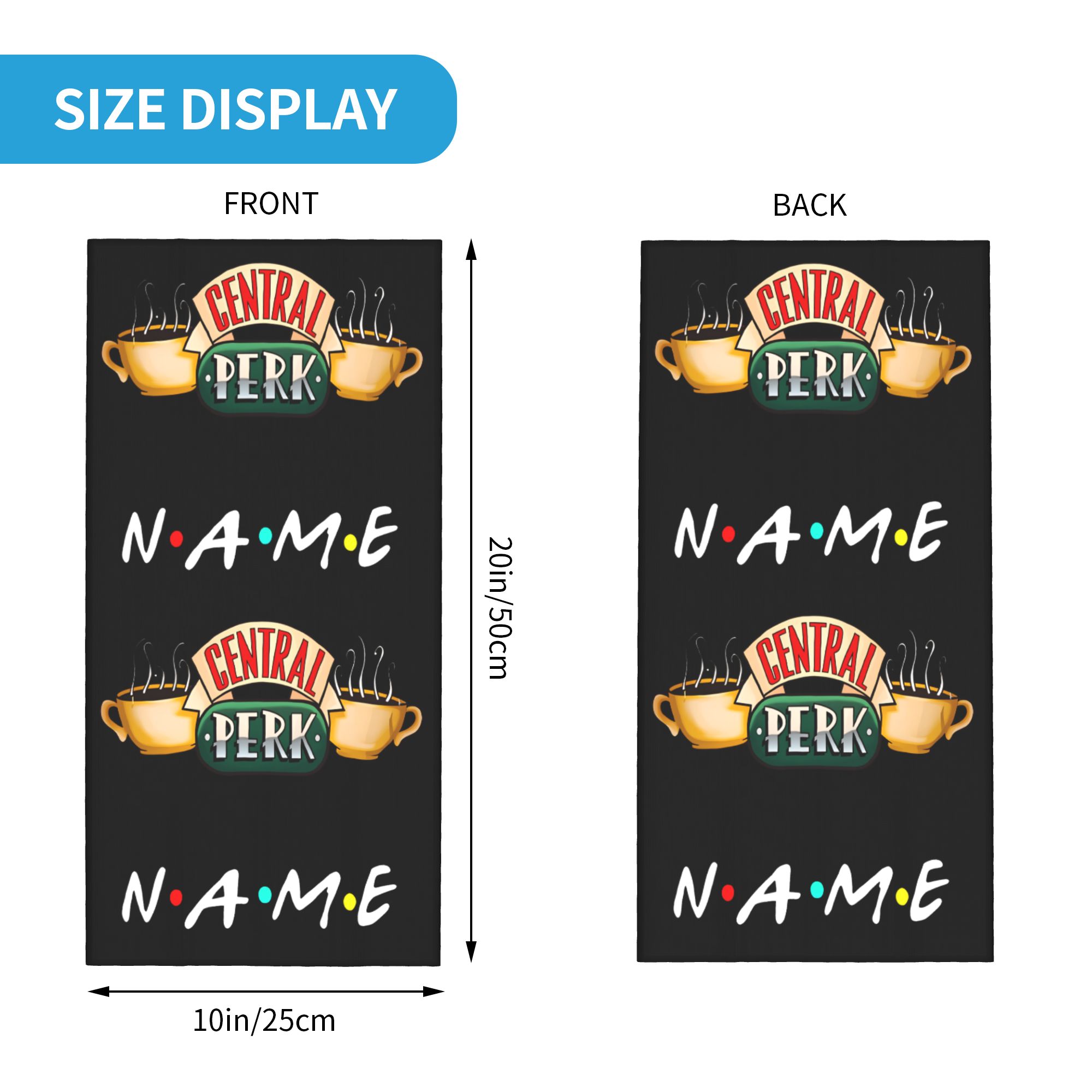 Friends TV Custom Name Bandana - Women Fashion Names review and price