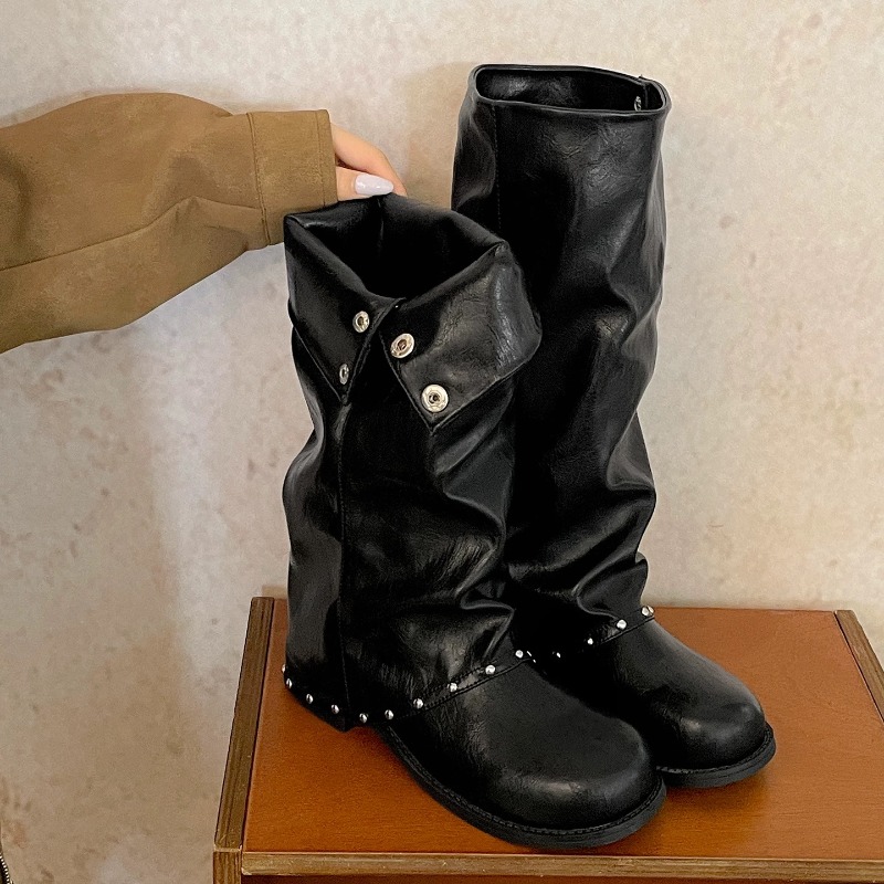 Ladies Slouchy Tube Tall Boots - Women'S Fashion Knee High Boots review and price