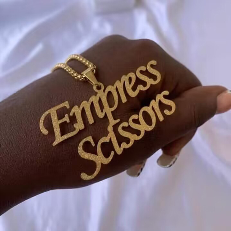 Custom Frosted Name Necklace f - Women Fashion Names review and price