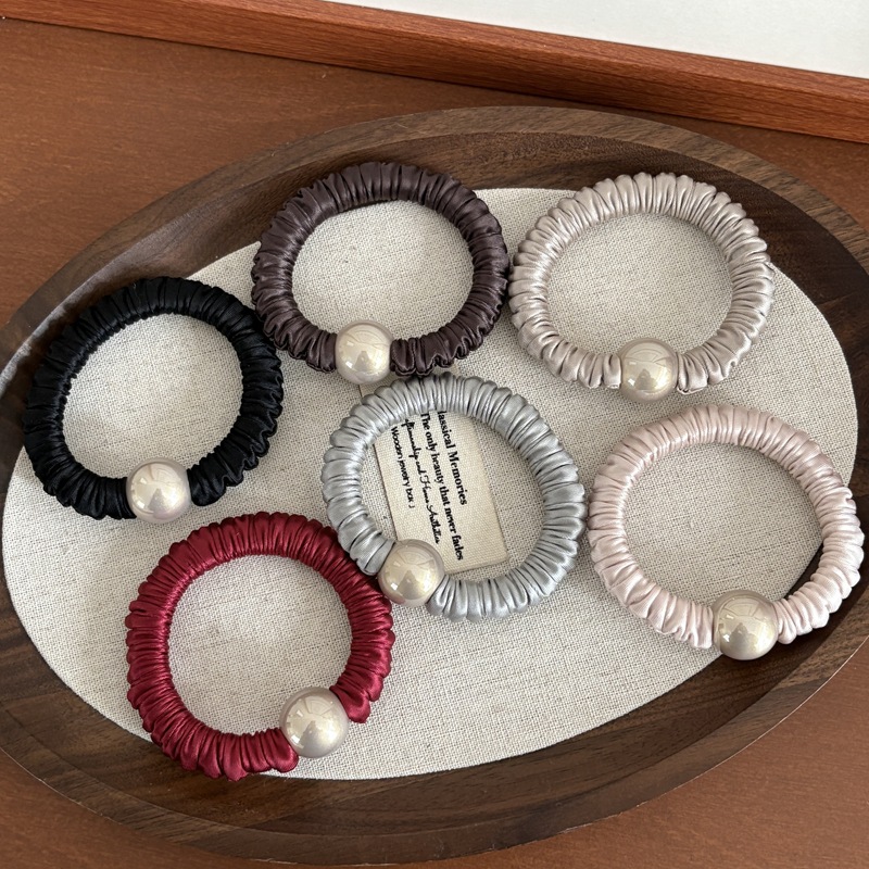 Korea Fashion Pearl Silk Hair  - Women'S Fashion Korea review and price